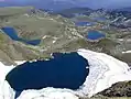 View of the Seven Rila Lakes