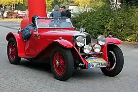 Nine MPH2-seater sports 1936