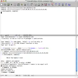 R running in emacs with ESS