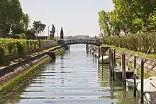 Rio Sant'Elena and bridge