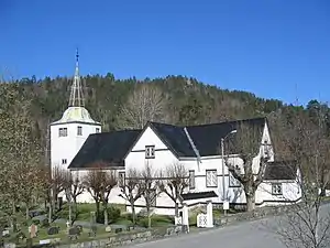 View of the Søndeled Church