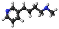 Ball-and-stick model of rivanicline