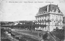 The savings bank installed in 1892 in the old town hall.