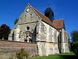 The church in Rivecourt