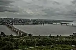 River Benue (in Makurdi with both bridges)