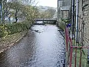 River Ryburn in Sowerby Bridge