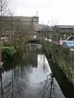 River Ryburn with Asquith Bottom Mills in the background