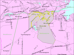 U.S. Census map of Riverside.