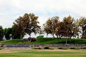 Riverside National Cemetery Entrance