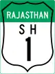 State Highway 1 shield}}