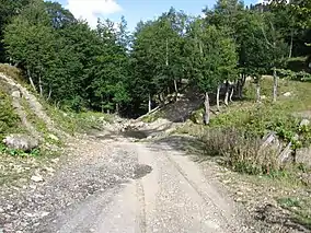 Mountain road to Pskhu