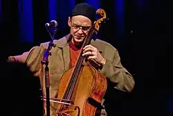 Hank Roberts at Jazzhaus Stadtgarten, Köln/Cologne (Germany), March 2008