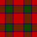 "Clandonoquhay" tartan, as published in 1842 in the Vestiarium Scoticum