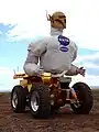 Robonaut attached to Centaur 1