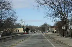 Looking west in downtown Rochester