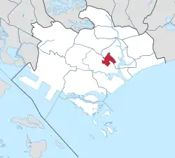 Location in Central Region