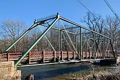 Rockafellows Mill Bridge crossing the South Branch Raritan River