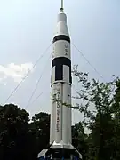 Saturn 1B Rocket at the Welcome Center, Ardmore