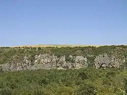 Rocks in Rusenski Lom Nature Park