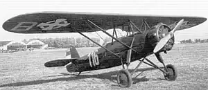 Rogožarski SIM-X Yugoslav aircraft trainer (1936).