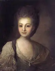 Rokotov – Portrait of Alexandra Struyskaya