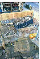 Romano-Celtic temple revealed during excavation at 56 Gresham Street, London