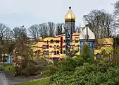 Ronald McDonald House, designed by Friedensreich Hundertwasser