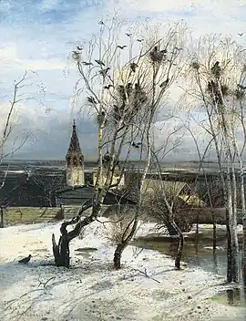 Alexei Savrasov, The Rooks Have Come Back (1871)