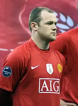 Footballer Wayne Rooney