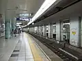 The Hibiya Line platforms in June 2013