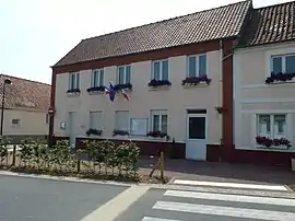 The town hall of Roquetoire