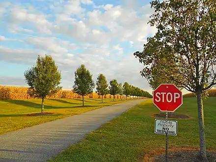 Entrance in 2013