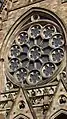 Rose window of the façade