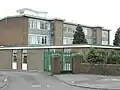 View of main block that housed Mathematics, English, ICT and Modern Foreign Languages Departments.