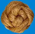 Rose knot on 4 ropes