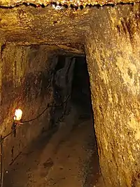 The gold mine of Roșia Montană.