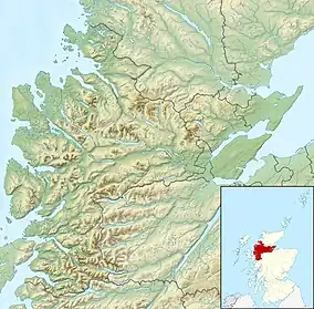 Eilean Dubh is located in Ross and Cromarty