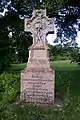 Memorial for the fallen soldiers of the Bavarian infantry regiments 4, 7 and 10 on the Vogelsberg near Roßbrunn