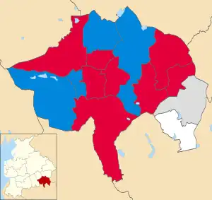 2021 results map