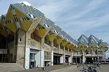 Image 8The Cube houses in Rotterdam, viewed from Blaak metro station