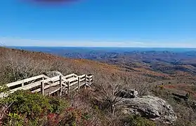 Rough Ridge Lookout at Grandfather Mountain.