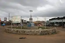 Roundabout in Adjumani