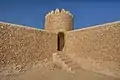 Round tower of Ath Thaqab Fort.