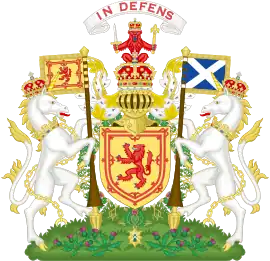 Royal Arms(1565–1603) of Scotland