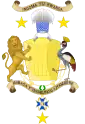 Coat of arms of the Kingdom of Rwanda (Without Bantu shield)