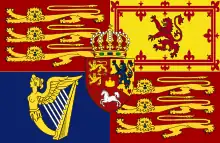 Royal standard of Hanover, 1816–1837