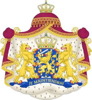 Arms of dominion of the King of the Netherlands, Willem-Alexander