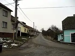 A street in Rozdrojovice