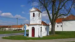 Chapel in the centre of Rozkoš