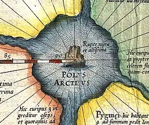 Antique hand-drawn map